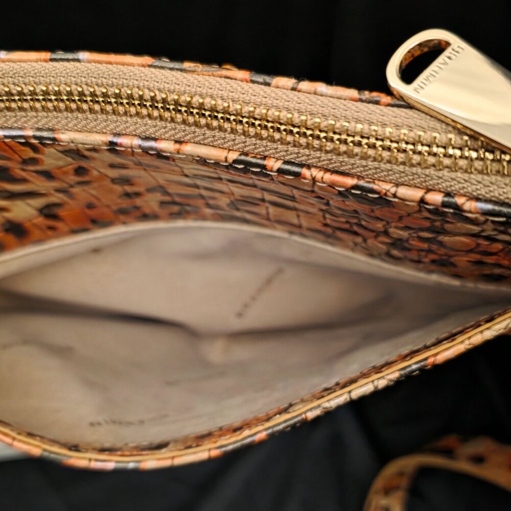 Brahmin Shayna Melbourne Crossbody and Ady Wallet Leopard Cub **Combo** - Picture 7 of 13